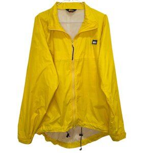 1277 REI Lightweight Relaxed Fit Full Zip Rain Jacket  Sz.M Unisex